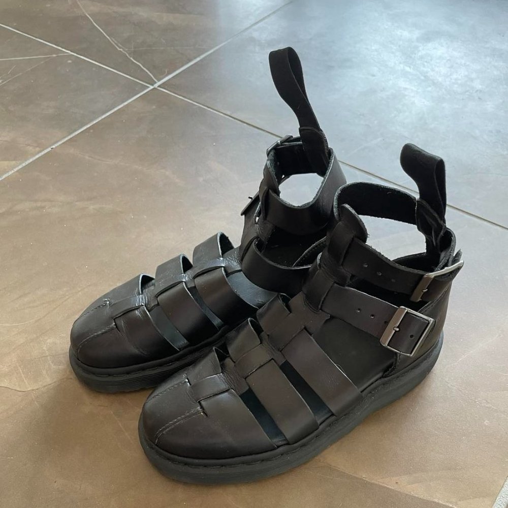 Dr. Martens Geraldo in Black Leather UK 4 / EU 37
